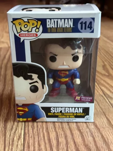 FUNKO POP Batman The Dark Knight Returns 114 Superman PX Previews - P18