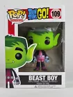 Funko Pop BEAST BOY 109 Teen Titans Go! Television NEW NIB w/ Protector