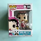 Funko POP Betty Boop Sock Hop Betty Boop & Pudgy #555 Pink Black White NEW NIB