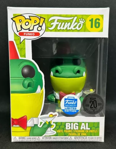 Funko Pop Big Al 16 Fantastik Plastik Funko Shop Exclusive Vinyl Figure