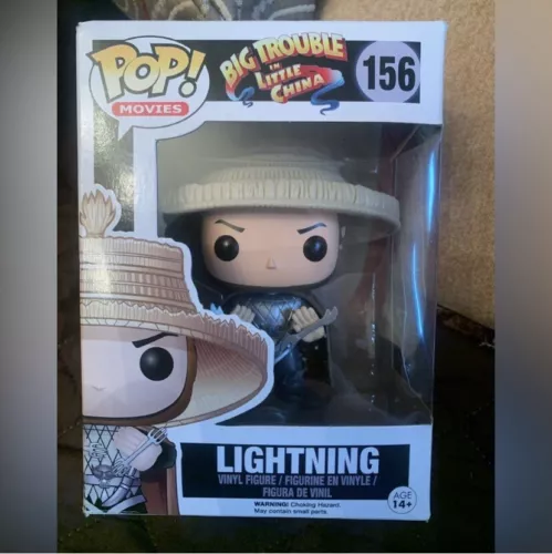 Funko Pop! Big Trouble in Little China Lightning #156! RARE RETIRED!!!