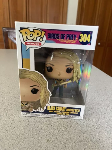 FUNKO POP ! BLACK CANARY BOOBYTRAP BATTLE 304 BIRDS OF PREY POP HEROES H02