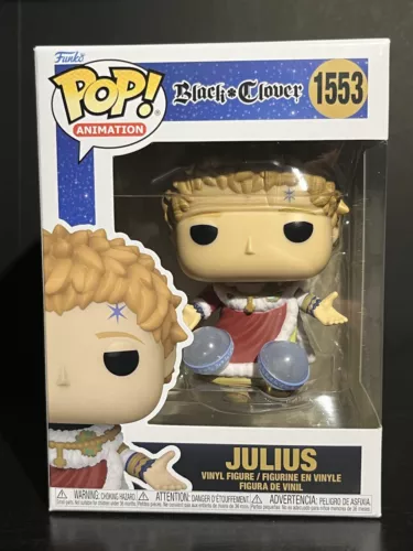 Funko Pop! Black Clover- Julius #1553 w/ Protector