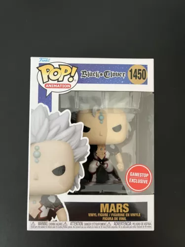 Funko Pop! Black Clover- Mars #1450 GameStop Exclusive