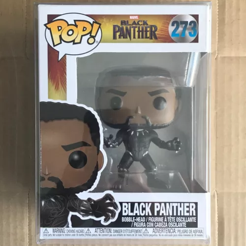 Funko Pop! Black Panther #273, Black Panther, Unmasked, Avengers, Marvel