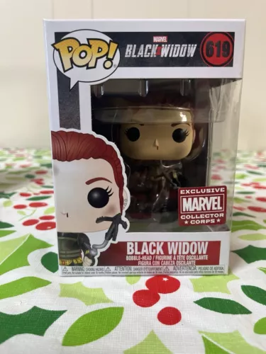 Funko Pop Black Widow Movie 619 Marvel Collector Corps 2020 Action Figure