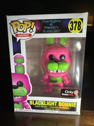 Funko Pop Blacklight Bonnie 378 FNAF