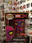 Funko Pop! Blacklight Marvel - Black Light Spider-Man #652