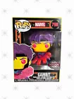 FUNKO POP! Blacklight Marvel GAMBIT #798 Special Edition w Protector