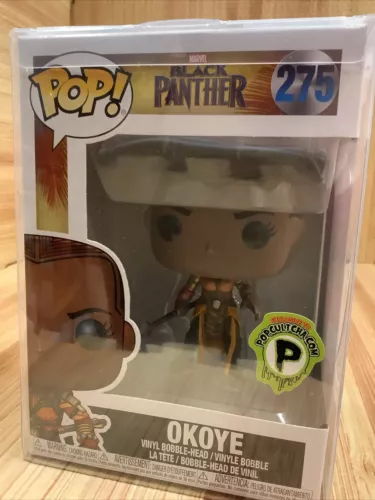 Funko Pop! Bobblehead: Okoye 275 From Black Panther Popcultcha.com Exclusive