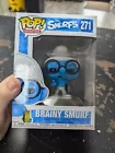 Funko Pop Brainy Smurf #271 Pop! Animation The Smurfs - new in box