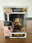 Funko Pop Bruce Lee Black Pants #218 Bait Exclusive /w Protector Vaulted Rare