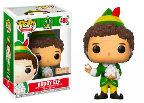 Funko Pop! Buddy Elf With Snowballs #488 Box Lunch Exclusive