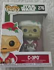 Funko Pop C-3PO 276 Star Wars Christmas Santa Pop Bobble Head