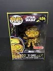 FUNKO POP ! C-3PO 454 TARGET EXCLUSIVE STAR WARS J01