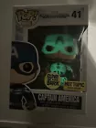 Funko POP! Captain America 41 Hot Topic Exclusive Marvel Winter Soldier GITD