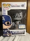 Funko Pop Captain America #41 The Winter Soldier B&W, Barnes & Noble BOX DAMAGE