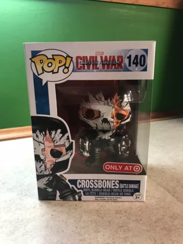 Funko POP! Captain America Civil War - Crossbones (Battle Damaged) Target #140