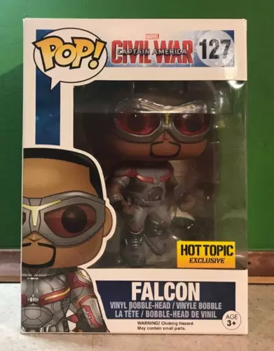 Funko POP! Captain America Civil War Falcon Hot Topic 127