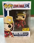 Funko POP! - Captain America Civil War Iron Man Unmasked Hot Topic 136