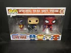 FUNKO POP ! CAPTAIN AMERICA/ IRON MAN/ HAWKEYE/SPIDER-MAN 4 PACK BOX NOT MINT