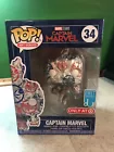 Funko POP! Captain Marvel #34 Captain Marvel (Target Exclusive/Art Series)