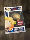 Funko Pop Captain Marvel #446 Marvel Collector Corps Exclusive Glow in the Dark