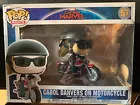 Funko POP Captain Marvel # 57 Carol Danvers on Motorcycle Figure New