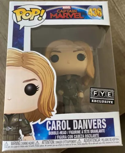 Funko POP! Captain Marvel - Carol Danvers #436 - FYE Exclusive