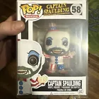 Funko Pop Captain Spaulding #58 The Rob Zombie Film Good Condition Collectable