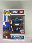 Funko Pop! Capwolf #882 Marvel 2021 Summer Virtual Funkon LE Vinyl Figure i02