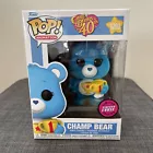 Funko POP! Care Bears 40th Anniversary Champ Bear Limited Ed Flocked Chase #1203