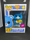 Funko POP! Care Bears 40th Champ Bear 1203 Flocked Chase *Read Description*