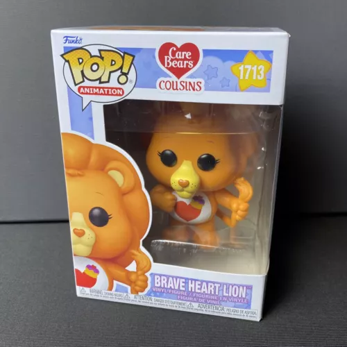 Funko POP! Care Bears Cousins - #1713 Brave Heart Lion (Box Imperfections)