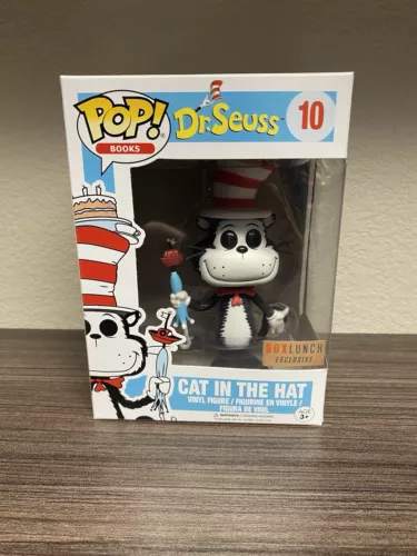 Funko Pop Cat In The Hat Boxlunch Exclusive Dr. Seuss 10