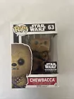 Funko Pop - Chewbacca flocked #63 Star Wars Smugglers Bounty Exclusive Damaged