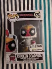 Funko Pop! Chicken Deadpool #323 Amazon Exclusive + Pop Protector