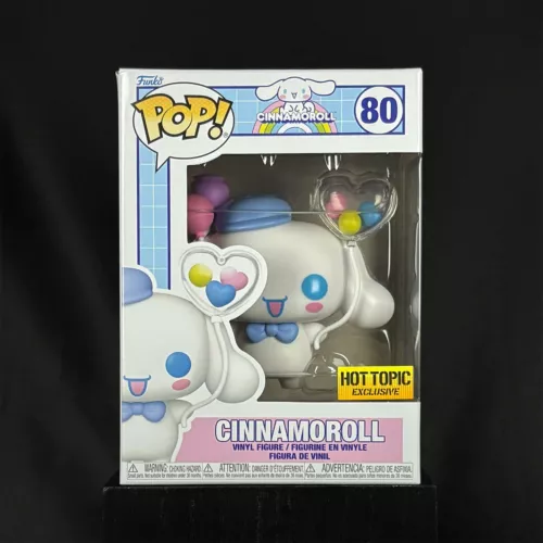 Funko POP!  Cinnamoroll #80 Hot Topic Exclusive ~ NEW w/ Vaulted Vinyl Case