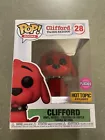 Funko Pop Clifford The Big Red Dog #28 Hot Topic Flocked