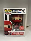 Funko Pop COBRA RED NINJA  #79 G.I. Joe Retro Toys GameStop Exclusive JUNE