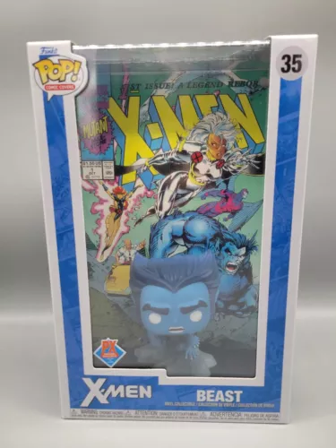 Funko Pop! Comic Book Cover with Case: Marvel - Beast  #35 PX Preview EXCLUSIVE