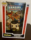 Funko Pop Comic Covers DC Justice League of America Shazam! w/Protector #14 NIB