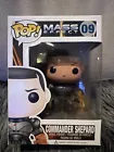 Funko Pop! COMMANDER SHEPARD Mass Effect #09 Vaulted, NIB