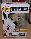 Funko POP! - Cruella de Vil (Diamond) - Disney Villains 736 - Hot Topic -Vaulted