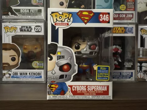 Funko Pop! Cyborg Superman #346 Shared Convention