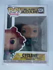 FUNKO POP ! CYCLONE 1234 BLACK ADAM POP MOVIES w/POP PROTECTOR