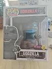 Funko Pop! Damaged Godzilla #239 6" Figure Glows In Dark Ships In Protector!