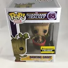 FUNKO Pop! Dancing Groot Red Guardians #65 Vinyl Bobble-Head Entertainment Earth