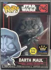 Funko Pop! Darth Maul 740 -Star Wars- GITD Funko Specialty Exclusive w/Protector