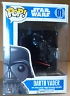 Funko POP! Darth Vader #01 - W/Protector -Vaulted- Damaged Box